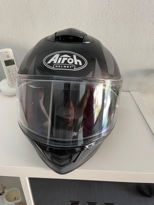 Airoh ST501 motorcycle helmet large with chin mount and new pin lock