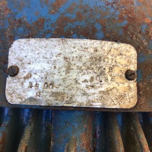 Electric motor used 8 hp 2900 rpm three-phase