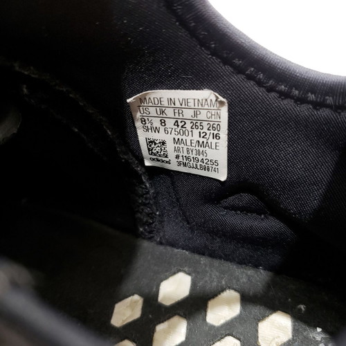 Adidas NMD XR1 JD Sports Black used summer sneakers 41.5-42