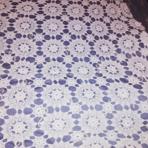 Handmade quilt used 200 x 200