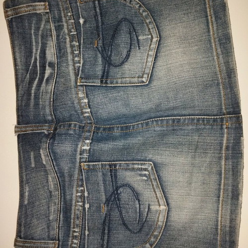 Denim skirt short like new, size M