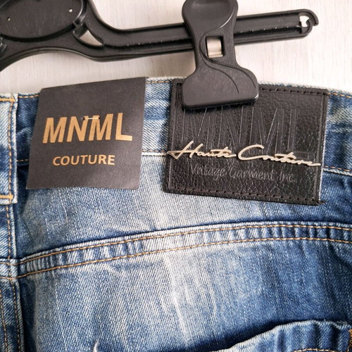 MNML men's jeans 32 new, blue, 100% cotton