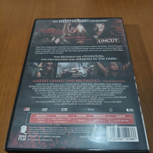 The Evil in Us DVD used, like new condition
