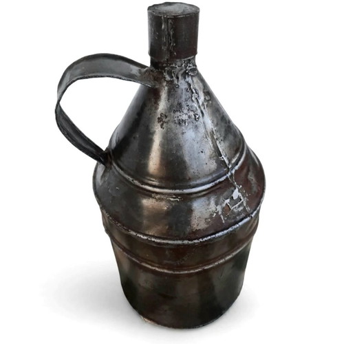 Old Handmade Oil Can used, Swift & Co. 24lbs Oleomargarine 1930s