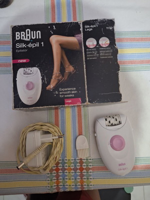 Braun Silk-épil 1 αποτριχωτική μηχανή μεταχειρισμένη, πλήρως λειτουργική