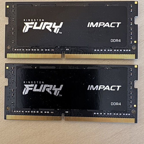 Kingston FURY Impact 64GB DDR4 3200MHz SODIMM Kit like new