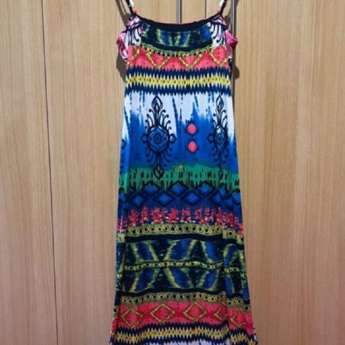 Garantie summer dress multicolored, like new, size medium