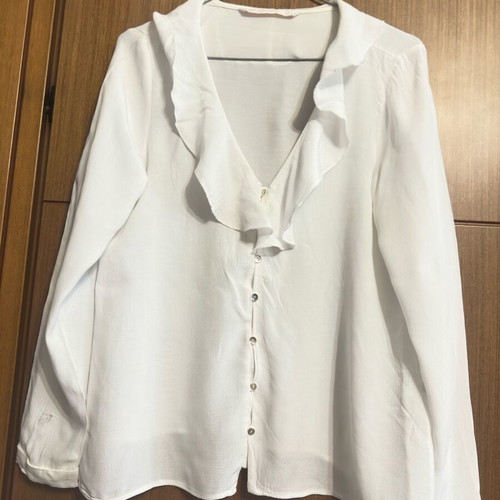 Zara white shirt like new, size M