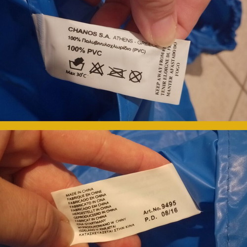 Minions waterproof poncho 9495 by Chanos