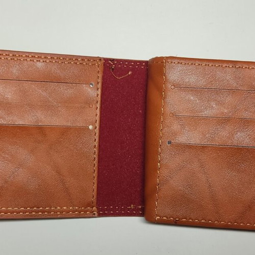 Vintage men's wallet like new, brown