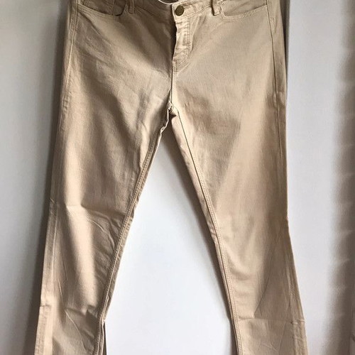 Massimo Dutti women's stretch fitted pants like new, beige, XXL 44 16