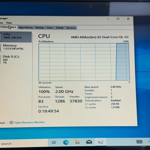 Samsung R505 Laptop like new with SSD 840 Pro and Windows