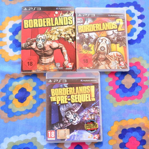 Borderlands Triple Pack PS3 like new, action RPG shooter