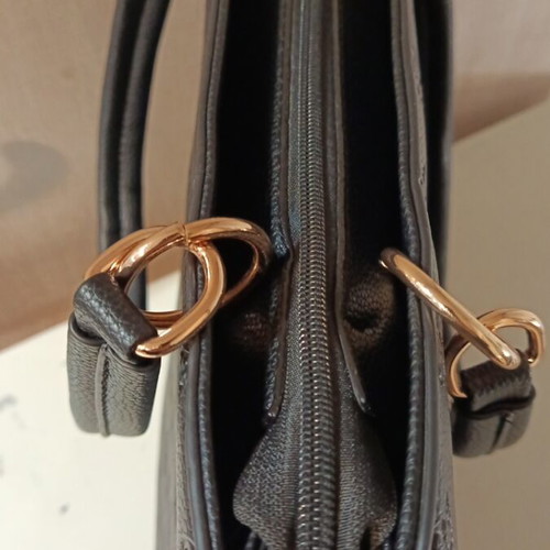 Women's shoulder bag new, large, black