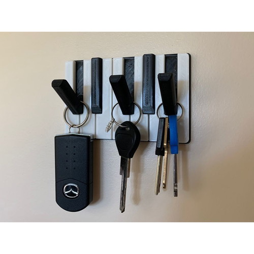 Wall Key Holder Modern 3D Printed Stand