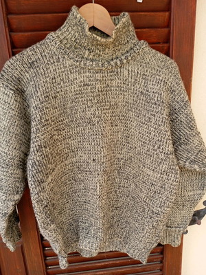 Vintage wool sweater Bjorn Borg like new, size M, gray