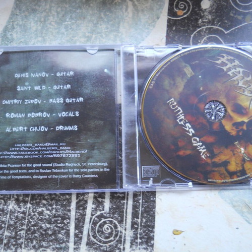 Halberd Ruthless Game CD EP, thrash metal