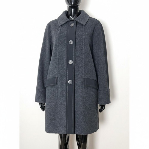 Weill women's mid length wool coat like new, size XL, black