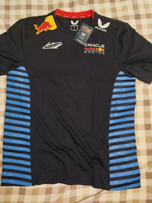 Red Bull Racing 2024 T-shirt οδηγού Μαξ Φερστάπεν XL με δώρο καπέλο