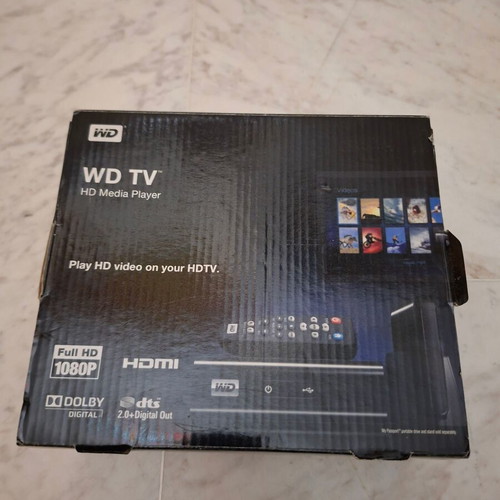 WD TV HD Media Player like new with original accessories
