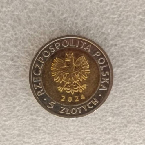 Poland 5 Zlotych commemorative bimetallic coin 2024 FA-30