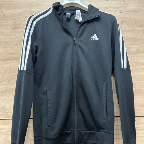 Adidas jacket used, black, size S