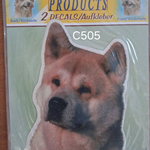 Dog breed stickers pack of 2