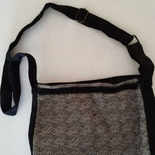 Handmade fabric crossbody bag new