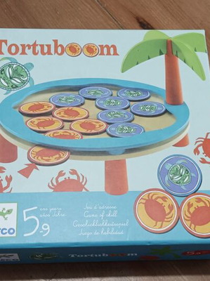 Tortuboom board game by Djeco like new, action and skill for ages 5+