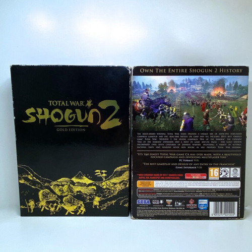 Total War 2 Shogun Gold Edition PC game used