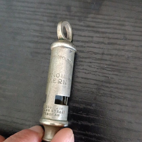 Hudson Acme whistle used, collectible from Birmingham England
