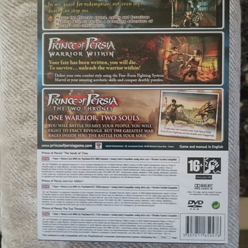 Prince of Persia Trilogy PS2 new sealed