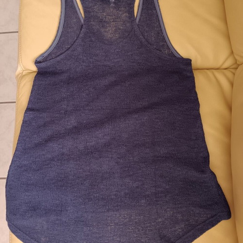 Women's blouse Miss Fiori navy blue like new, size M