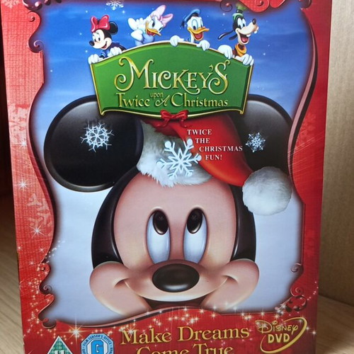 Mickey's Twice A Christmas DVD with English subtitles