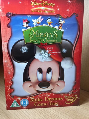 Mickey's Twice A Christmas DVD with English subtitles