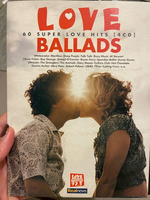 Love Ballads 4CD like new