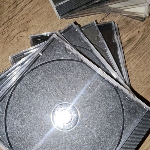 Empty CD cases used, pack of 30