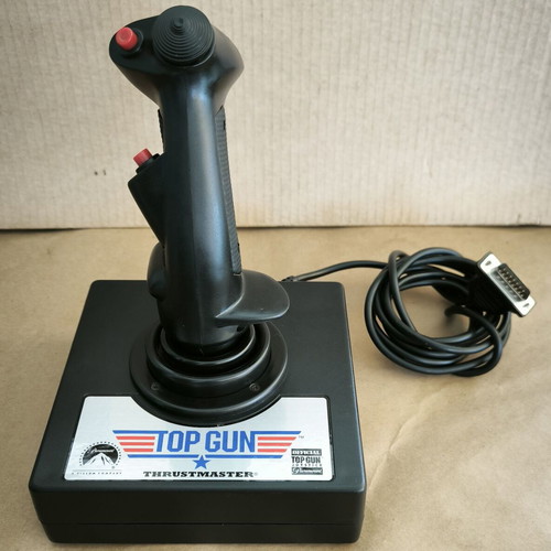 Thrustmaster 1996 Vintage Paramount Top Gun Joystick like new
