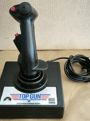 Thrustmaster 1996 Vintage Paramount Top Gun Joystick like new