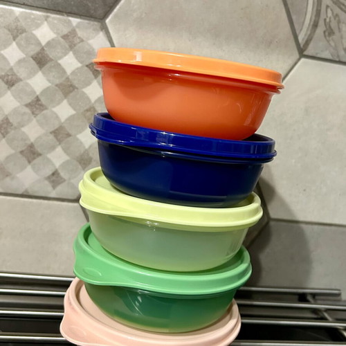 Tupperware Modular Mini set of 5 pieces 300ml new
