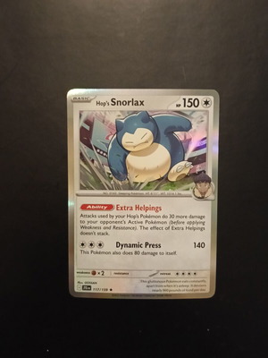 Snorlax Journey Together Pokemon card brand new