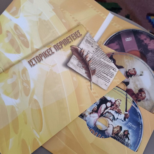 Historical adventure DVD pack of 3 movies like new