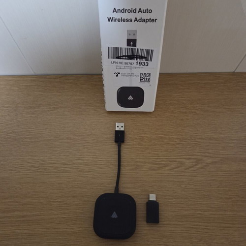 Android Auto Wireless Adapter with USB to USB-C New