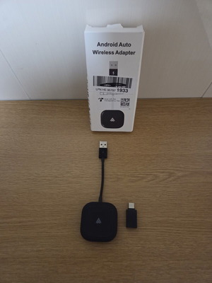 Android Auto Wireless Adapter with USB to USB-C New