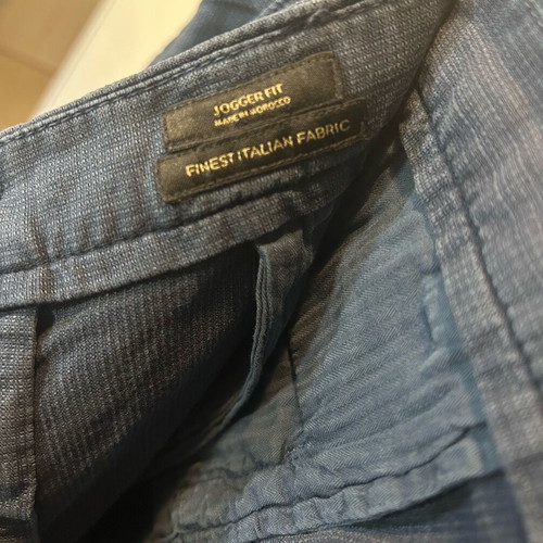 Massimo Dutti Men's Jogger Fit Pants like new, blue, size 38