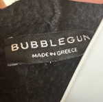 Bubblegun tracksuit set hoodie and pants like new, black