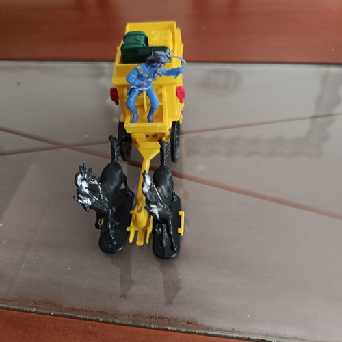 Carriage used, length 21 cm, made in West Germany