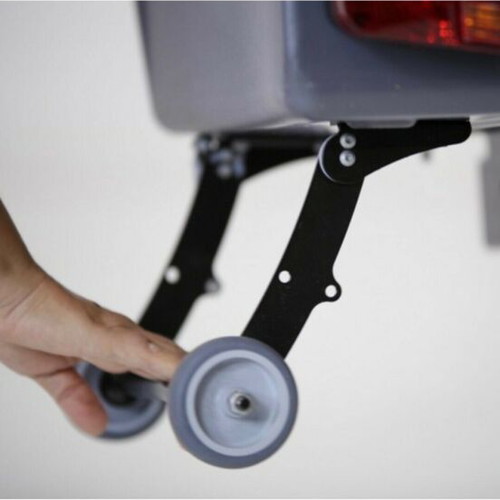 Aragon TowBox V2 car hitch trunk with single opening 390lt gray like new