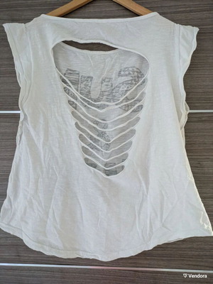 Sun & Fun T-shirt, white, size M