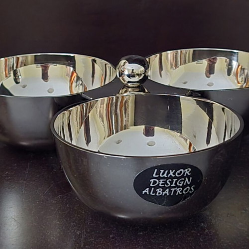 Silver-plated nut bowl like new